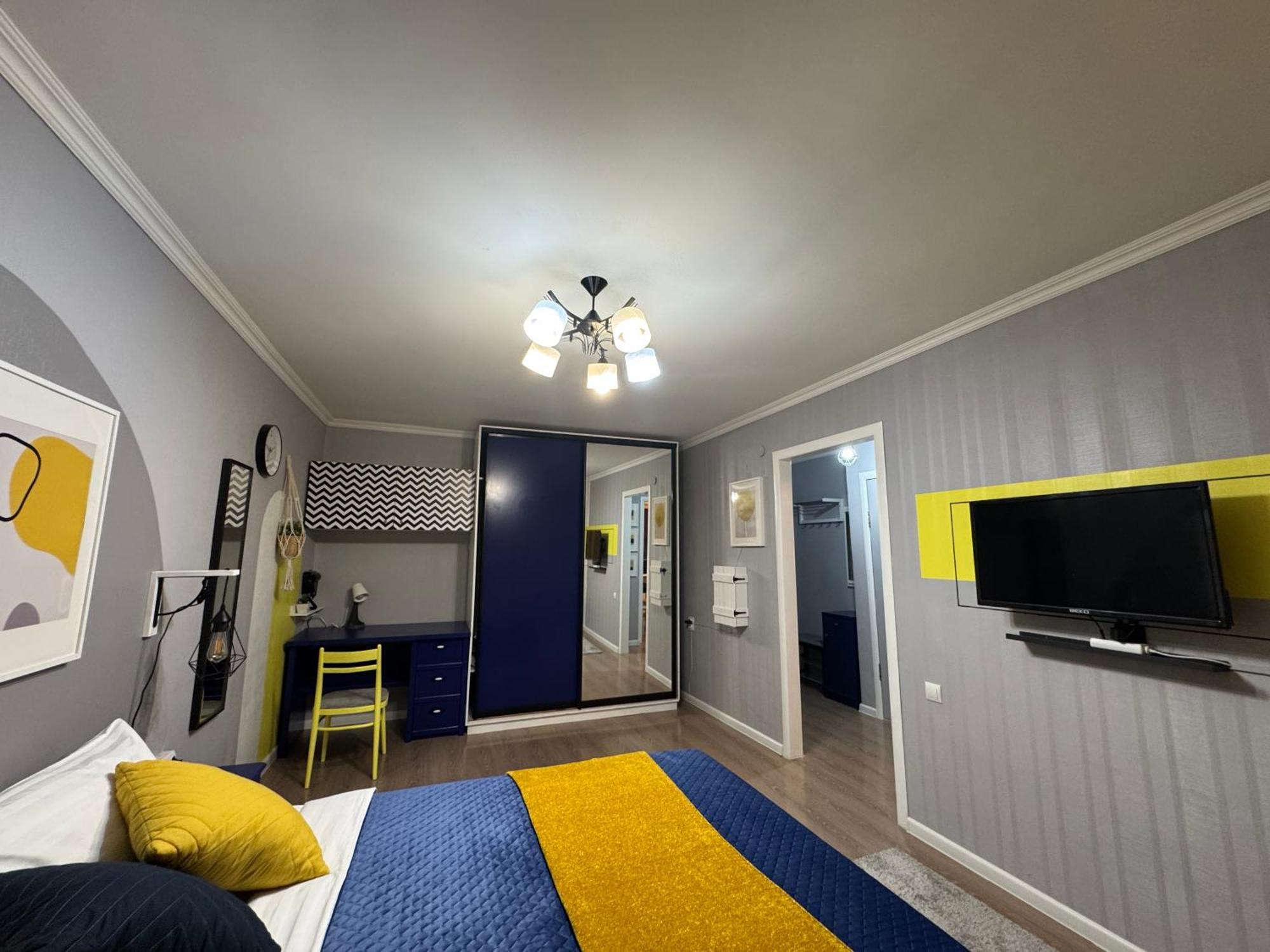 Almatyda На Басенова Apartment ห้อง รูปภาพ