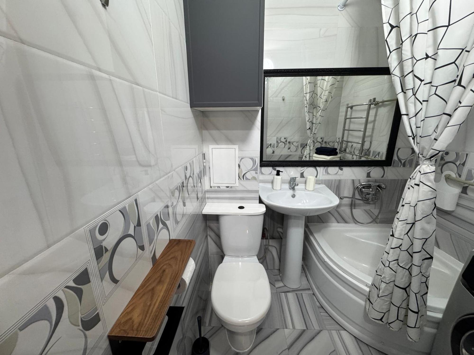 Almatyda На Басенова Apartment ห้อง รูปภาพ